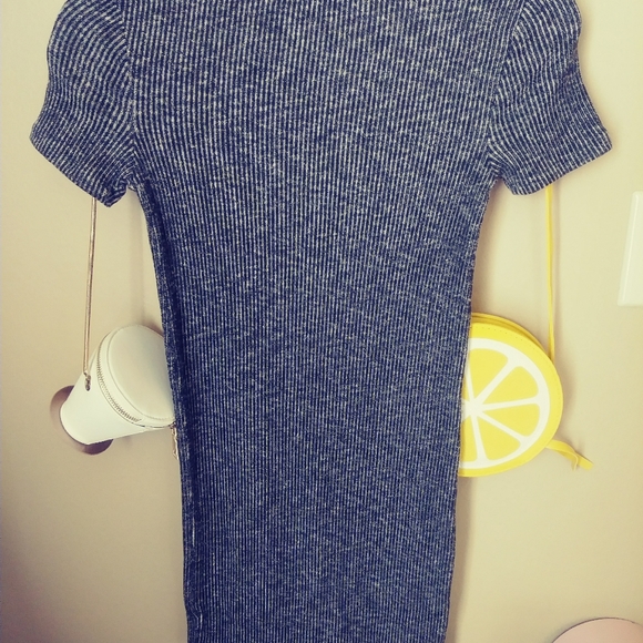 Forever 21 gray ribbed xs dress - Picture 3 of 3